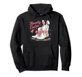 Howdy Easter Bunny Ears Western Hoodie - Minimalist Print for Adults - T-Shirt, Sweatshirt, Hoodie