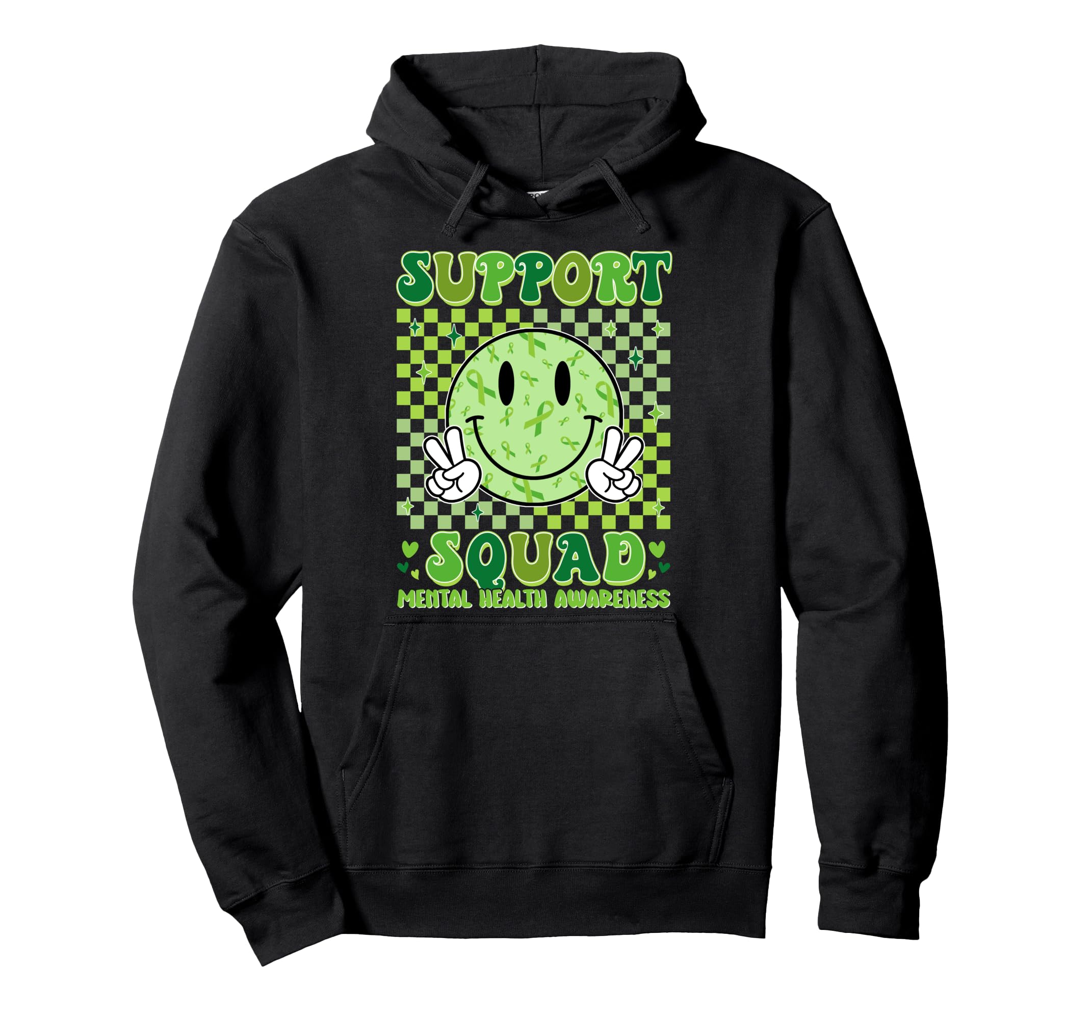 Motivational Support Squad Warrior Hoodie - Streetwear Style for Adults - T-Shirt, Sweatshirt, Hoodie
