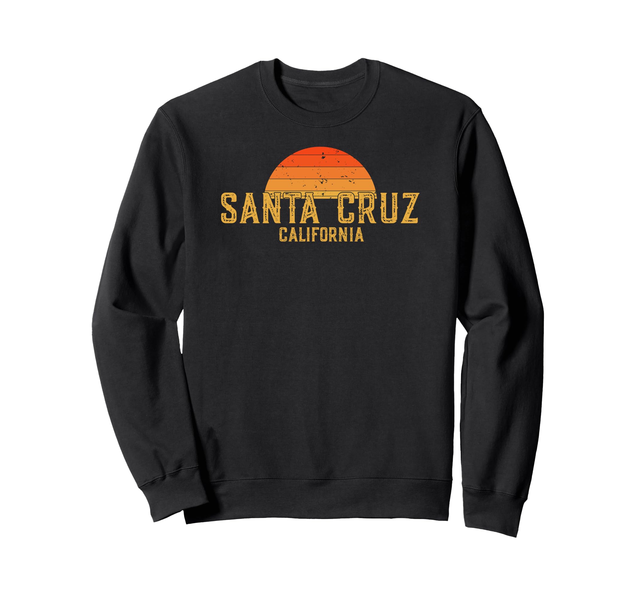 Santa Cruz California Sunset Sweatshirt - Casual Everyday Wear for Adults - T-Shirt, Sweatshirt, Hoodie