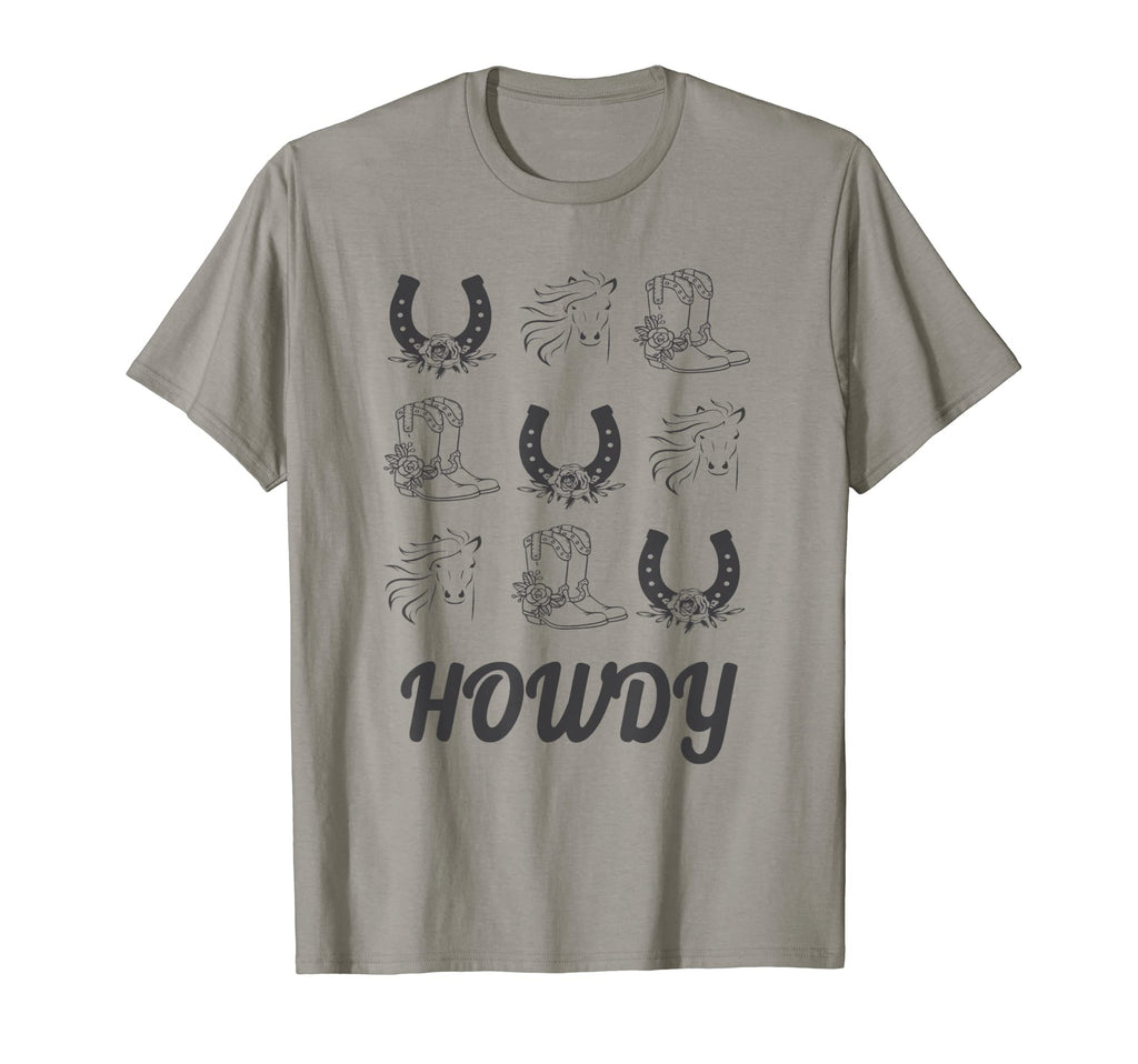 Cowboy Horse Western Boots And T-Shirt - Unique Graphic for Adults - T-Shirt, Sweatshirt, Hoodie