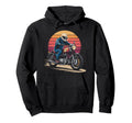 Motorcycle Rider Hoodie - Unique Graphic Unisex - T-Shirt, Sweatshirt, Hoodie