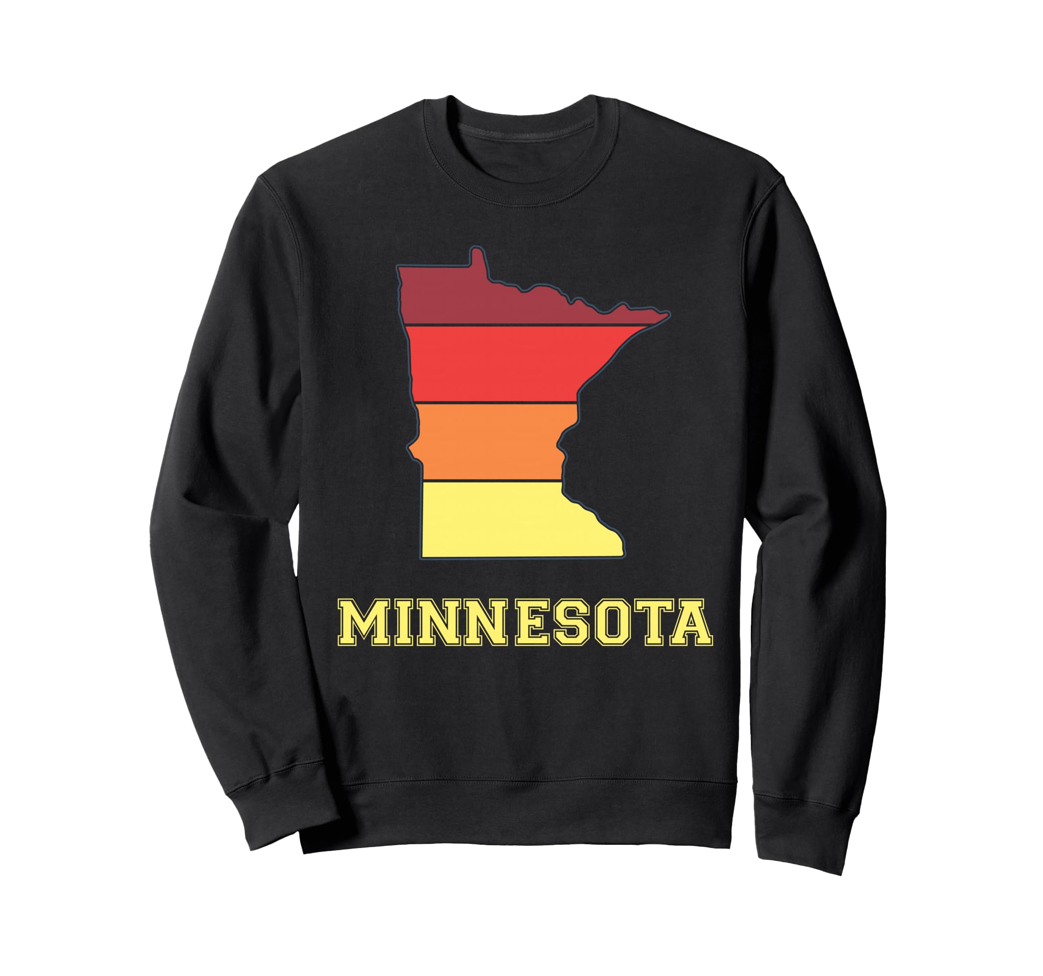 Minnesota Sunset Sweatshirt - Casual Everyday Wear Unisex - T-Shirt, Sweatshirt, Hoodie