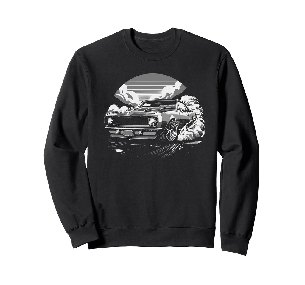 Muscle Car 60S 70S Car Lover Sweatshirt - Graphic Print Unisex - T-Shirt, Sweatshirt, Hoodie