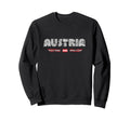 Austria 70S 80S Type Flag Sweatshirt - Streetwear Style Men Women - T-Shirt, Sweatshirt, Hoodie