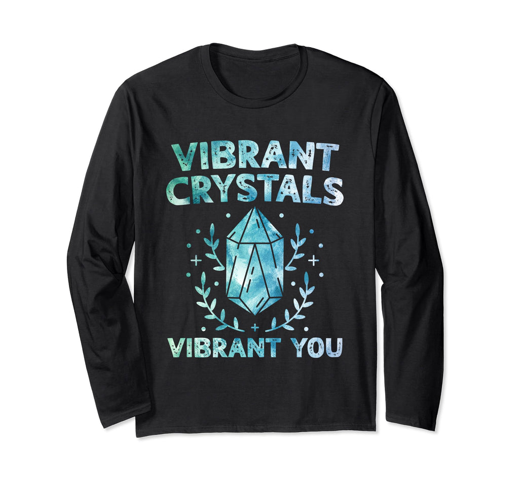 Spiritual Crystal Stones Healing T-Shirt - Fun Novelty Design Men Women - T-Shirt, Sweatshirt, Hoodie