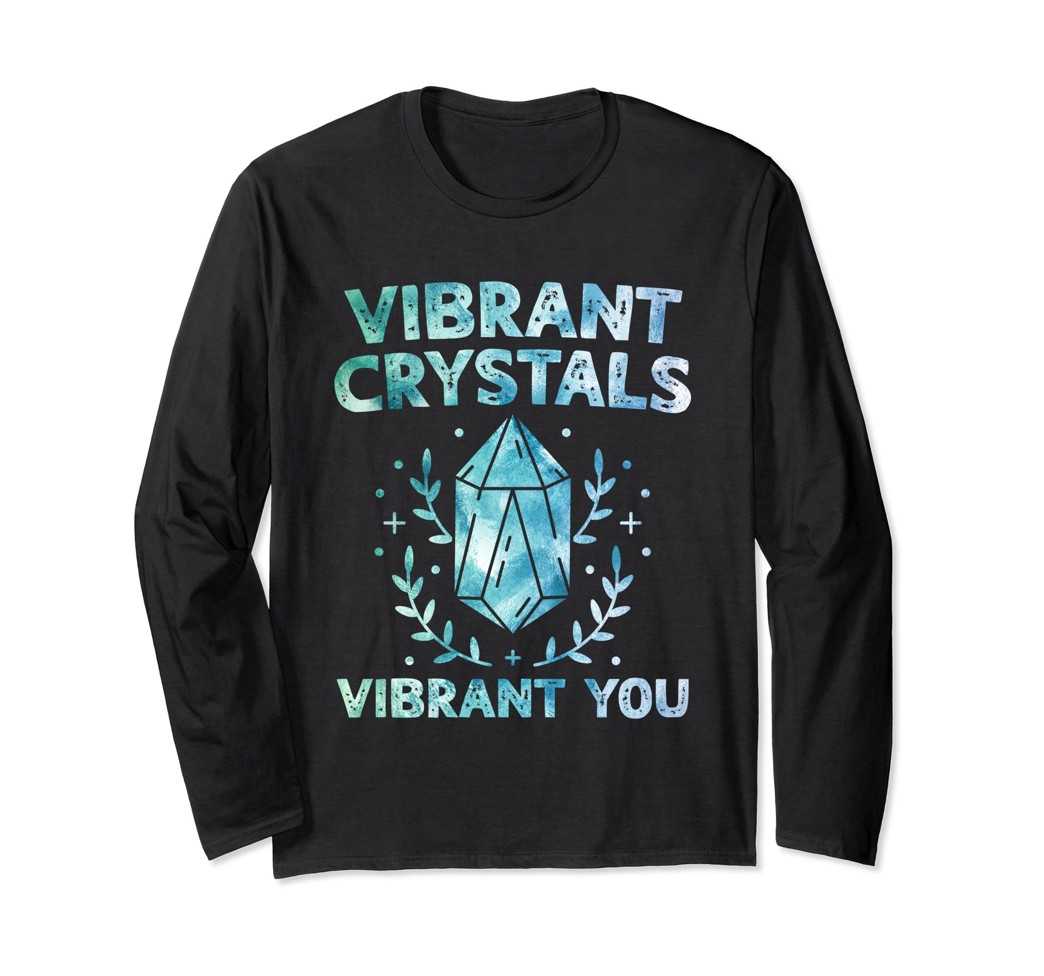 Spiritual Crystal Stones Healing T-Shirt - Fun Novelty Design Men Women - T-Shirt, Sweatshirt, Hoodie