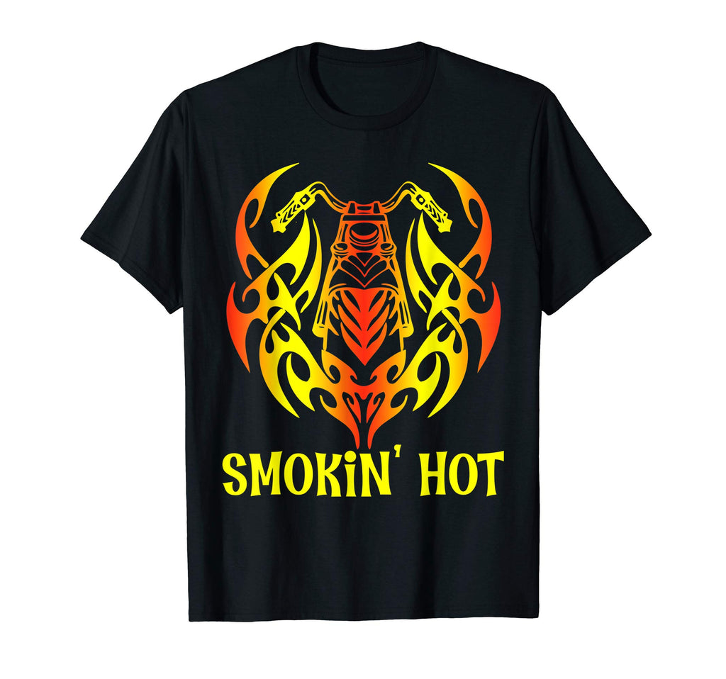 Biker Tattoo Motorcycle Smokin T-Shirt - Casual Everyday Wear for Adults - T-Shirt, Sweatshirt, Hoodie