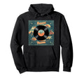Vinyl Record Scenic Landscapes Hoodie - Fun Novelty Design Men Women - T-Shirt, Sweatshirt, Hoodie