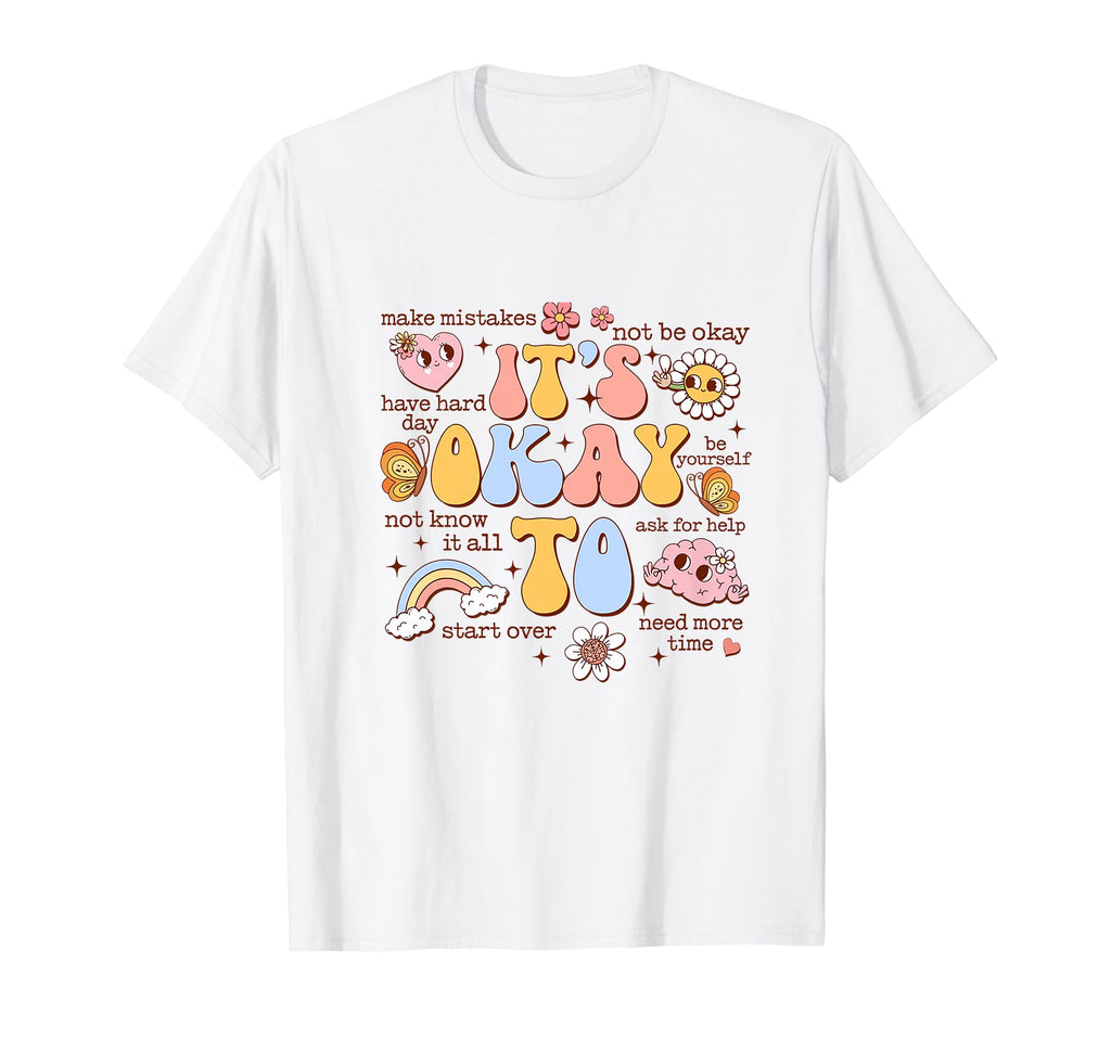 Its Okay To Make Some Mistakes Sped T-Shirt - Minimalist Print Unisex - T-Shirt, Sweatshirt, Hoodie