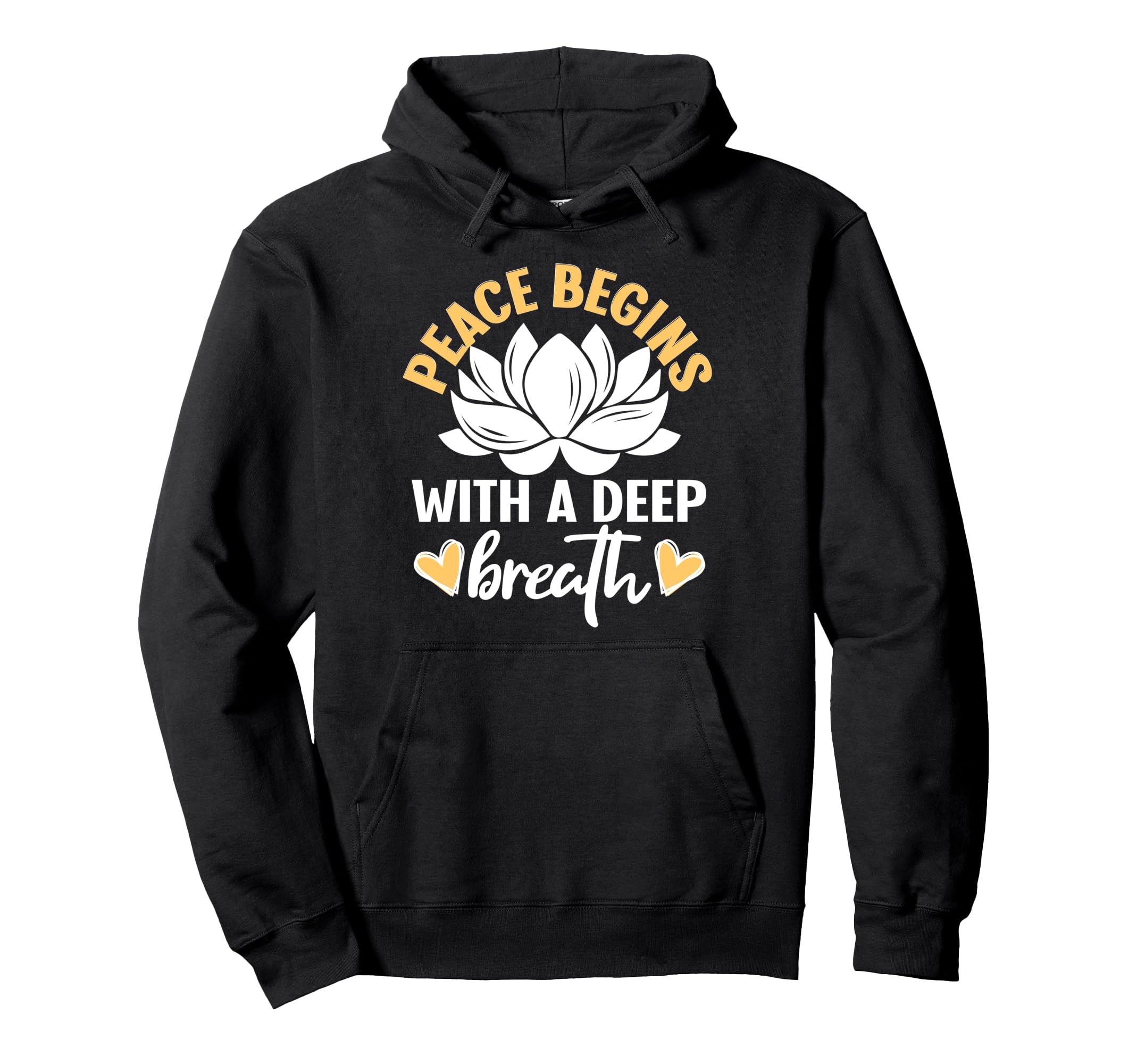 Meditation Yoga Spiritual Peace Namaste Hoodie - Custom Art Print Unisex - T-Shirt, Sweatshirt, Hoodie