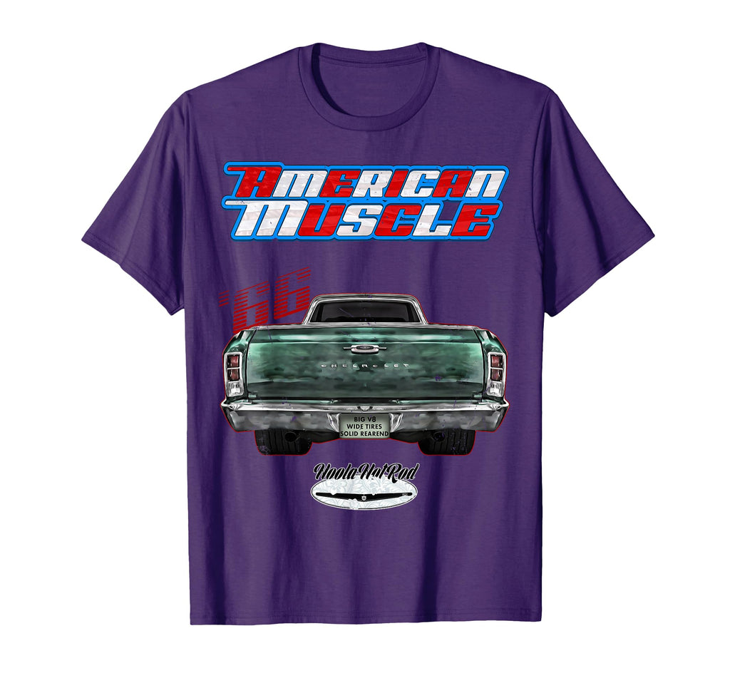 1966 El Camino Pickup Truck T-Shirt - Fun Novelty Design for Adults - T-Shirt, Sweatshirt, Hoodie