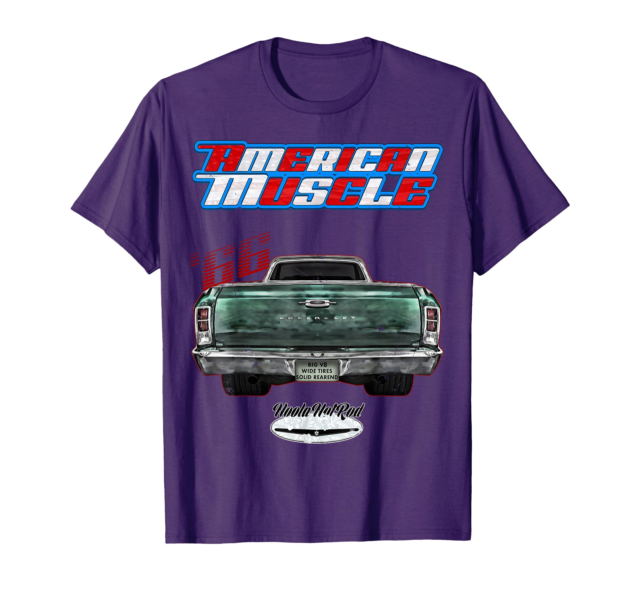 1966 El Camino Pickup Truck T-Shirt - Fun Novelty Design for Adults - T-Shirt, Sweatshirt, Hoodie
