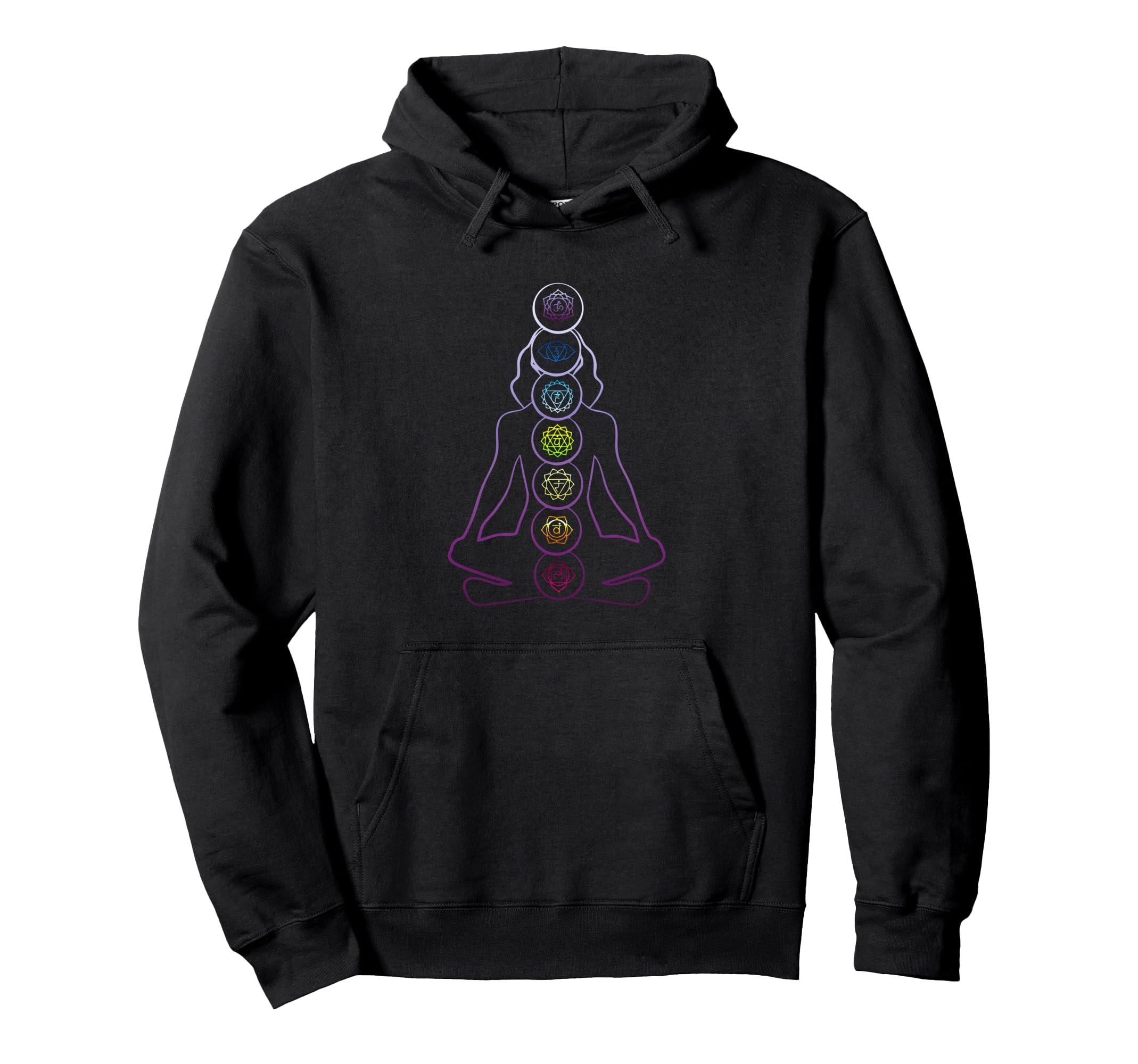Chakra Zen Meditation Spiritual Hoodie - Trendy Graphic for Adults - T-Shirt, Sweatshirt, Hoodie