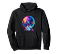 80S 90S Streetwear Rocker Werewolf Bass Hoodie - Minimalist Print Unisex - T-Shirt, Sweatshirt, Hoodie