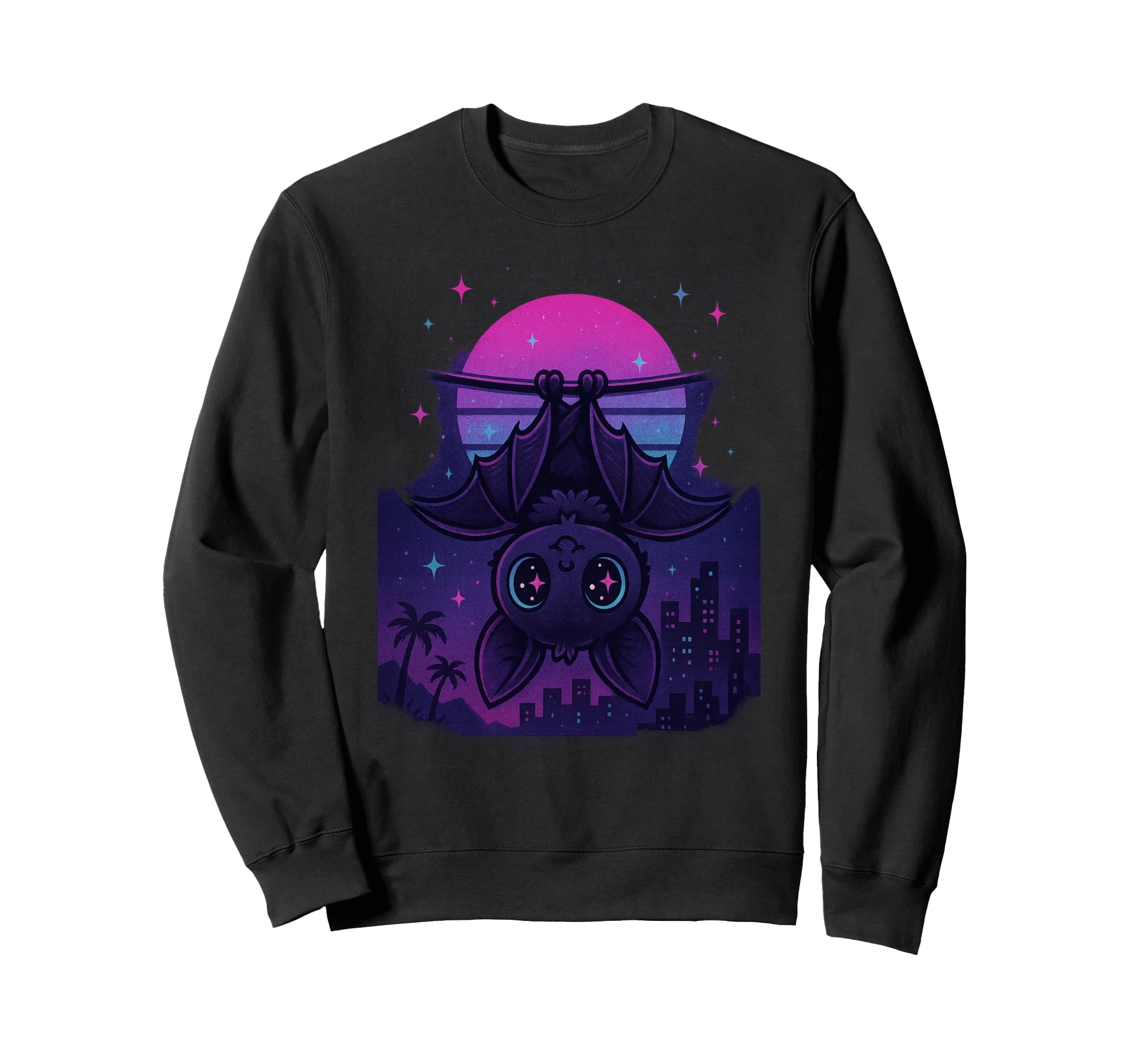 80S Synthwave Sweatshirt - Minimalist Print for Adults - T-Shirt, Sweatshirt, Hoodie
