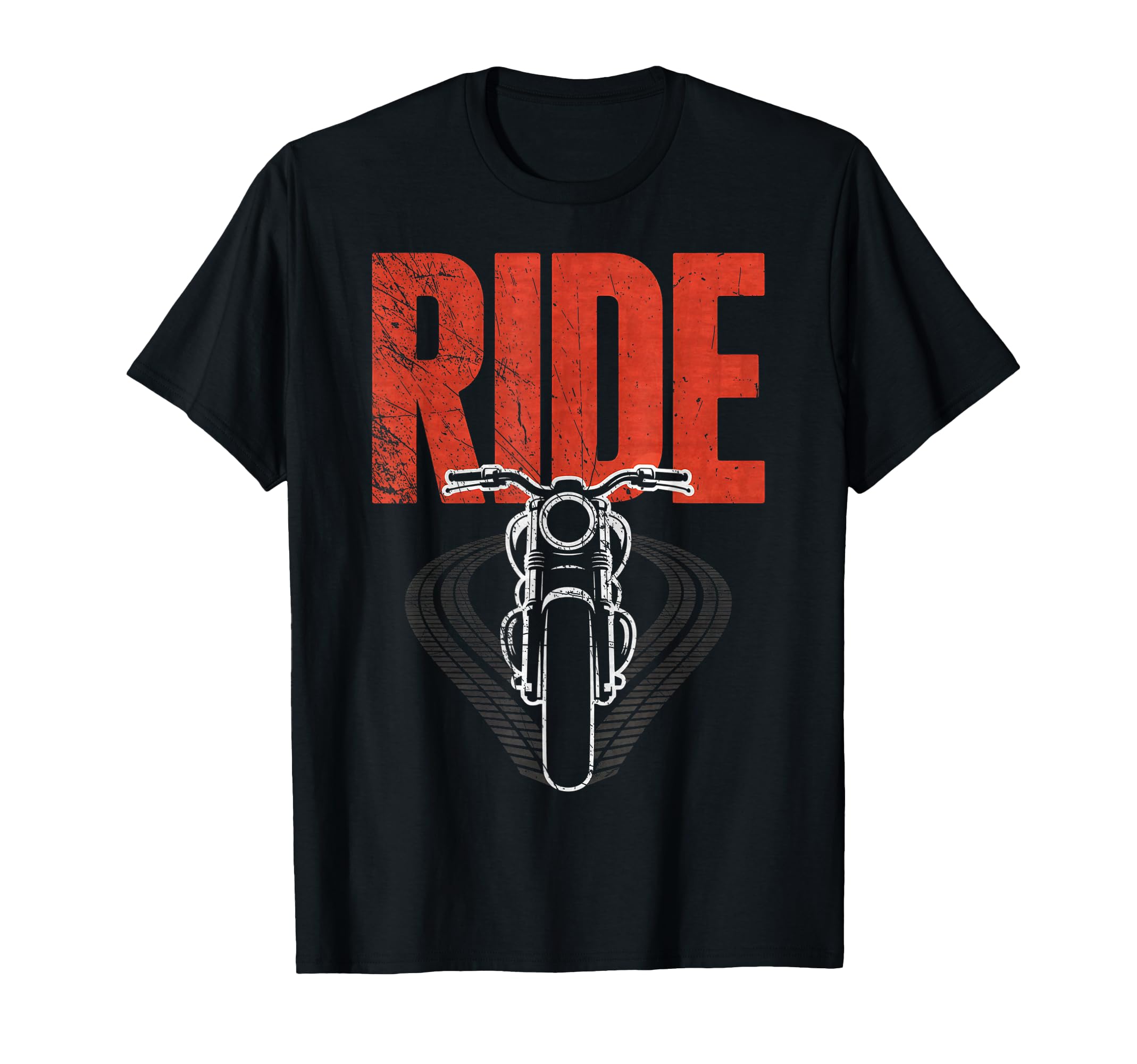 Ride Motorcycle Motorcycling Lover T-Shirt - Minimalist Print for Adults - T-Shirt, Sweatshirt, Hoodie