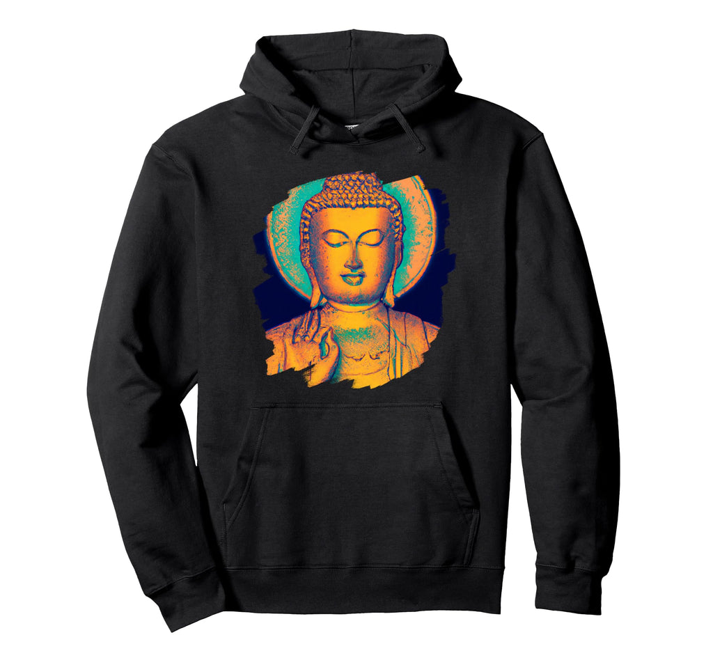 Zen Buddha Mandala Spiritual Asian Hoodie - Aesthetic Graphic Unisex - T-Shirt, Sweatshirt, Hoodie