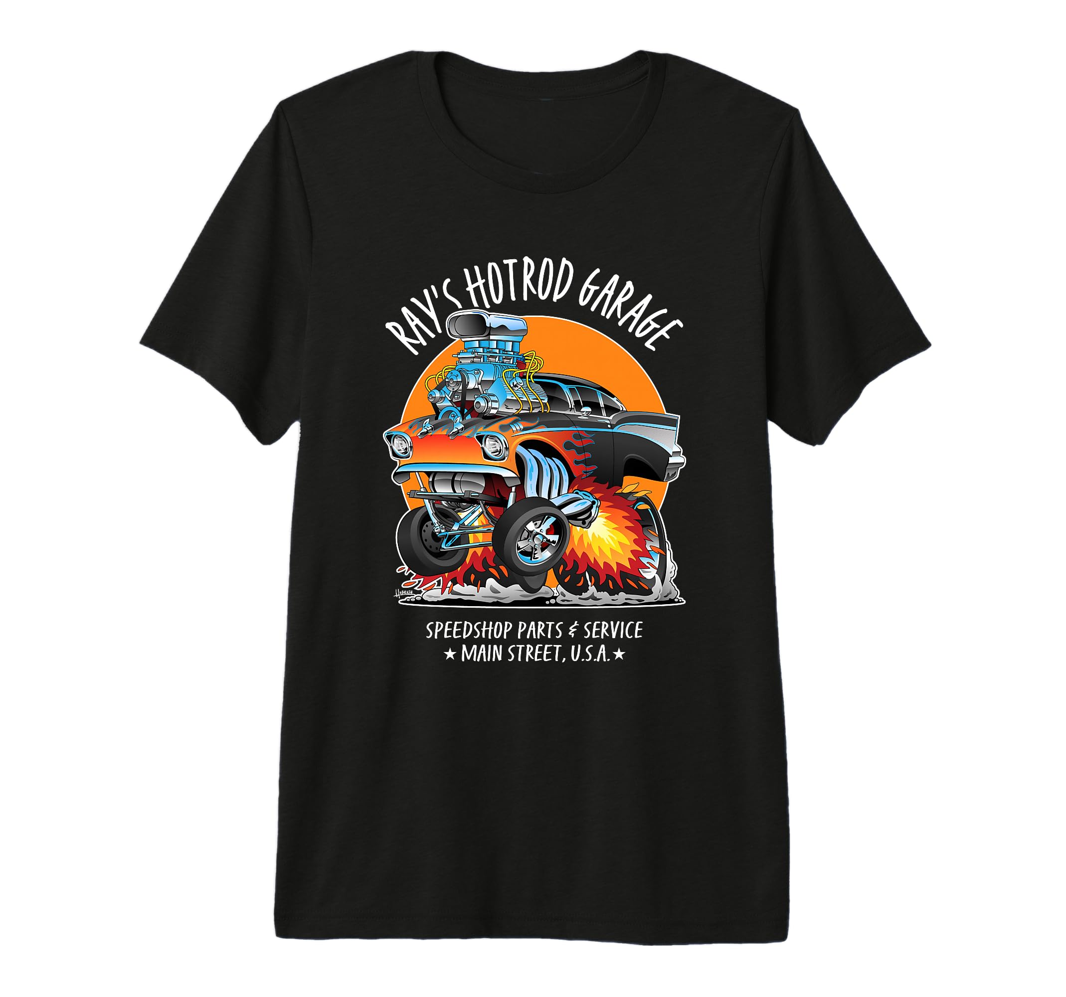Rays Hotrod Garage Car Ray Tri Blend T-Shirt - Streetwear Style Men Women - T-Shirt, Sweatshirt, Hoodie