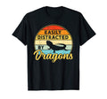 Bearded Dragon Easily Distracted T-Shirt - Novelty Apparel for Adults - T-Shirt, Sweatshirt, Hoodie