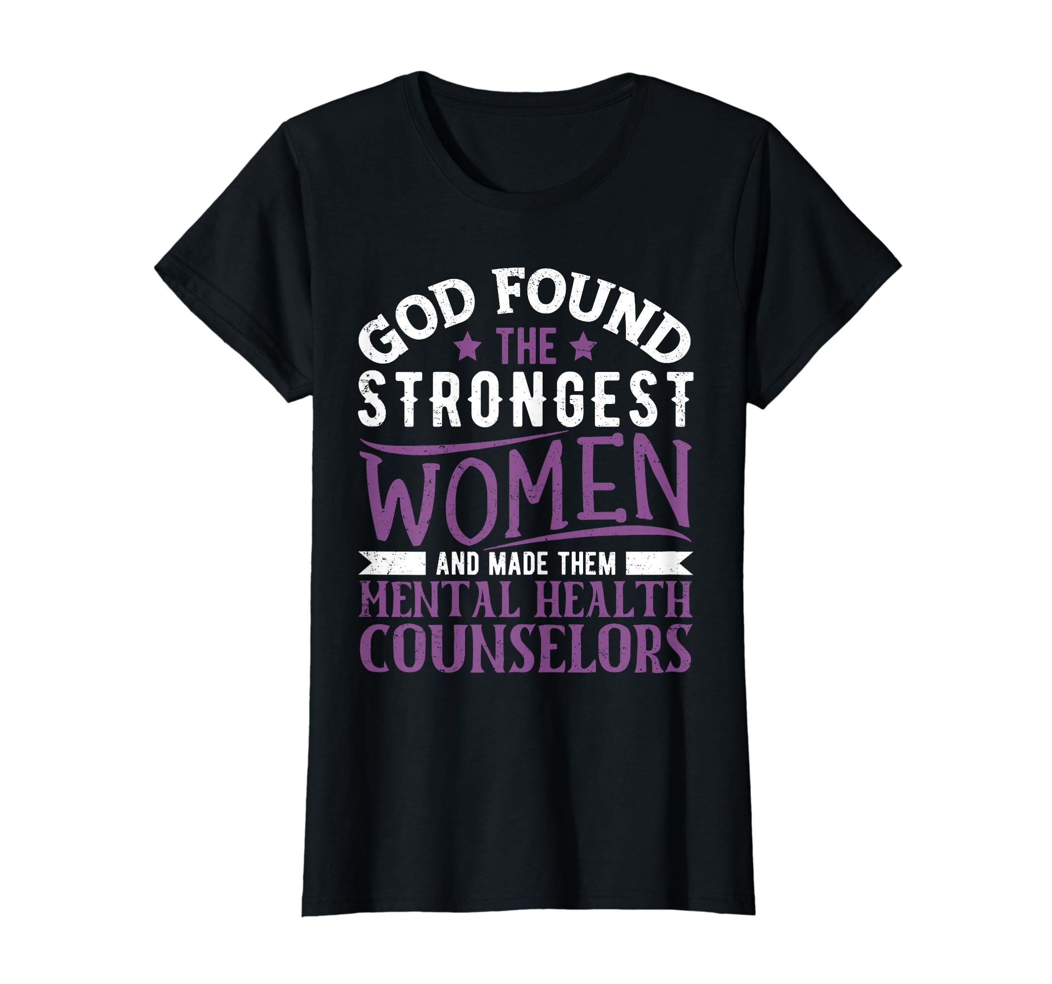 God Found Strongest Mental Health T-Shirt - Custom Art Print Unisex - T-Shirt, Sweatshirt, Hoodie