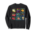 Summer Fruit Stamp Postage Stamp Sweatshirt - Fun Novelty Design Men Women - T-Shirt, Sweatshirt, Hoodie