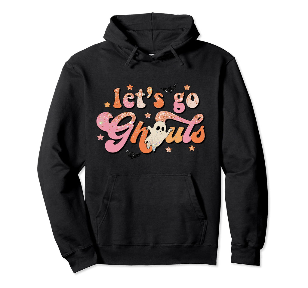 Lets Go Ghouls Funny Western Halloween Hoodie - Trendy Graphic for Adults - T-Shirt, Sweatshirt, Hoodie