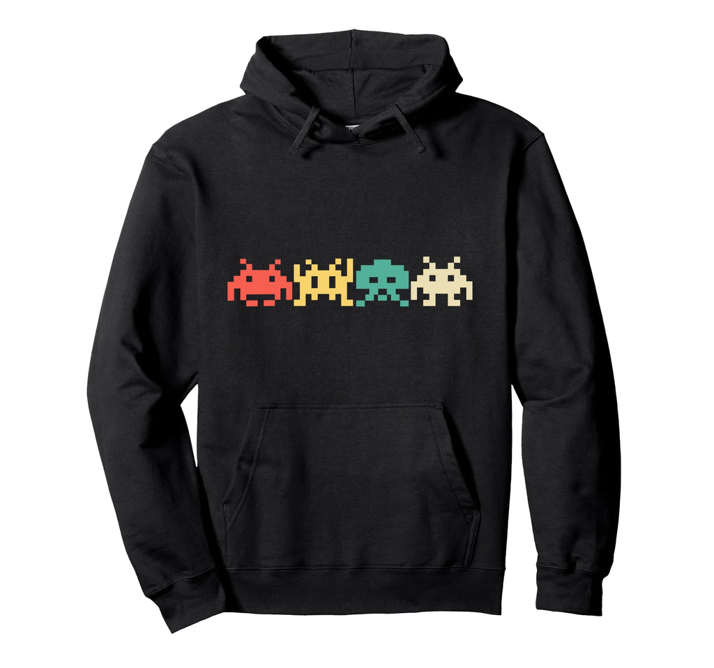 80S Video Game Arcade Hoodie - Minimalist Print Unisex - T-Shirt, Sweatshirt, Hoodie