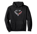 Car Emblem 2014 2019 C7 American Sports Car Hoodie - Unique Graphic Unisex - T-Shirt, Sweatshirt, Hoodie