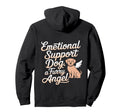 Emotional Support Dog Do Not Pet Gifts T-Shirt - Fun Novelty Design Unisex - T-Shirt, Sweatshirt, Hoodie