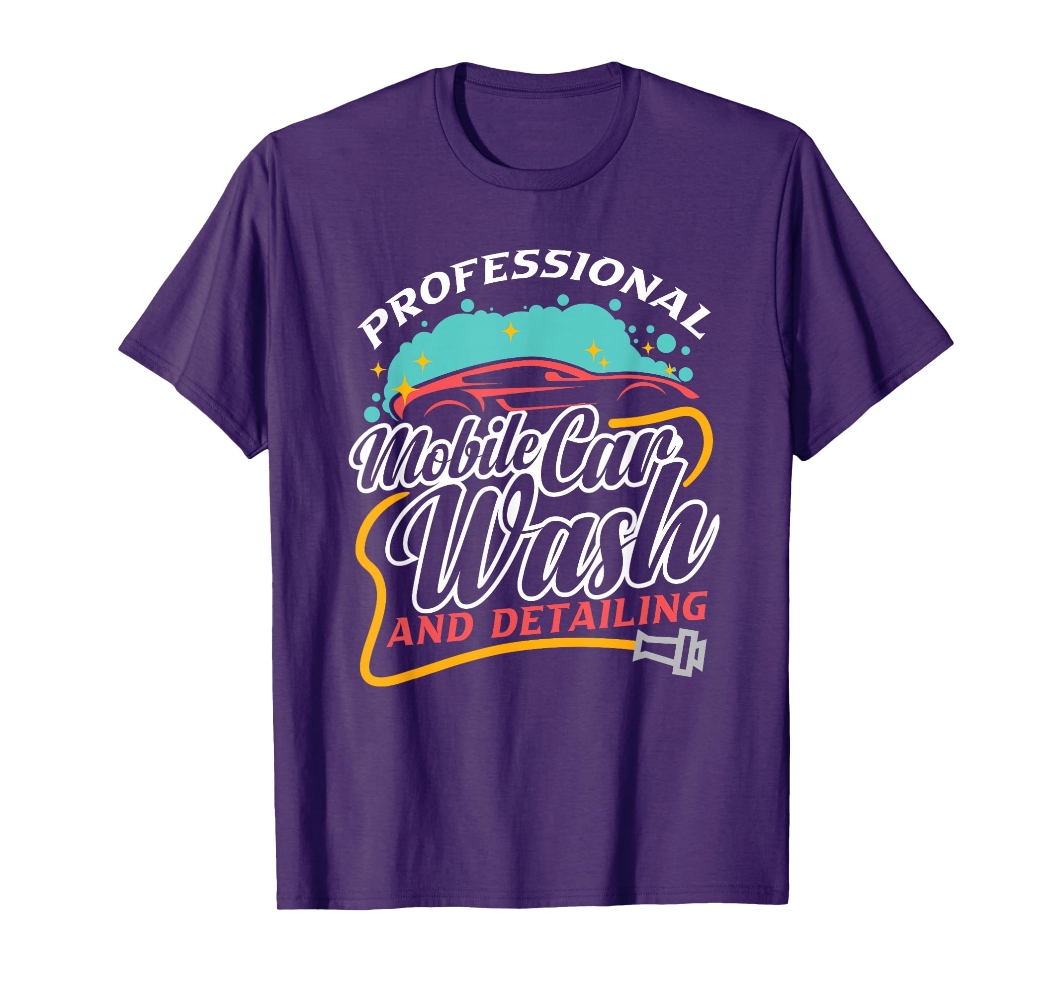 Professional Mobile Car Wash And T-Shirt - Graphic Print Men Women - T-Shirt, Sweatshirt, Hoodie