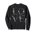 Love Typography Valentines Sweatshirt - Custom Art Print Men Women - T-Shirt, Sweatshirt, Hoodie