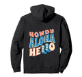 Howdy Aloha Hello Coastal Cowgirls Hoodie - Minimalist Print Men Women - T-Shirt, Sweatshirt, Hoodie