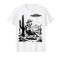 Howdy Golden Retriever Ufo Cowboy Hat T-Shirt - Fun Novelty Design Unisex - T-Shirt, Sweatshirt, Hoodie