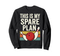 Bowling Ball And Pins Sweatshirt - Unique Graphic Men Women - T-Shirt, Sweatshirt, Hoodie