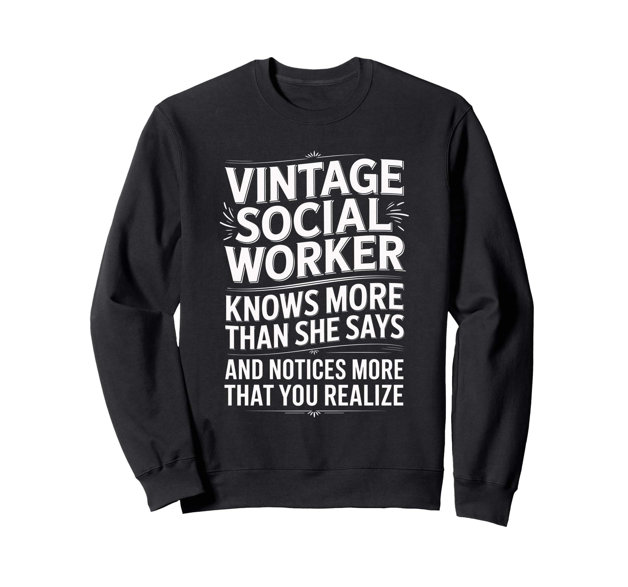 Social Worker Definition Sweatshirt - Minimalist Print Men Women - T-Shirt, Sweatshirt, Hoodie