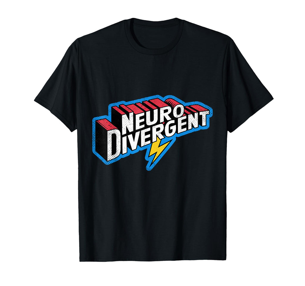 Neurodivergent Adhd Autism Hero Asd T-Shirt - Unique Graphic for Adults - T-Shirt, Sweatshirt, Hoodie