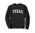 Texas Varsity Sports Text Sweatshirt - Graphic Print Unisex - T-Shirt, Sweatshirt, Hoodie