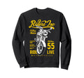 Riders Inc 1955 Motorcycle Sweatshirt - Minimalist Print for Adults - T-Shirt, Sweatshirt, Hoodie