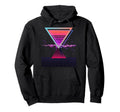 Retrowave Synthwave Vaporwave Sunset 70S Hoodie - Custom Art Print Unisex - T-Shirt, Sweatshirt, Hoodie