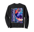 Sendai City 80S Synthwave Koi Carp Sweatshirt - Novelty Apparel Men Women - T-Shirt, Sweatshirt, Hoodie