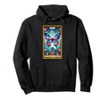 Sarcastic Tarot Antisocial Butterfly Hoodie - Novelty Apparel for Adults - T-Shirt, Sweatshirt, Hoodie