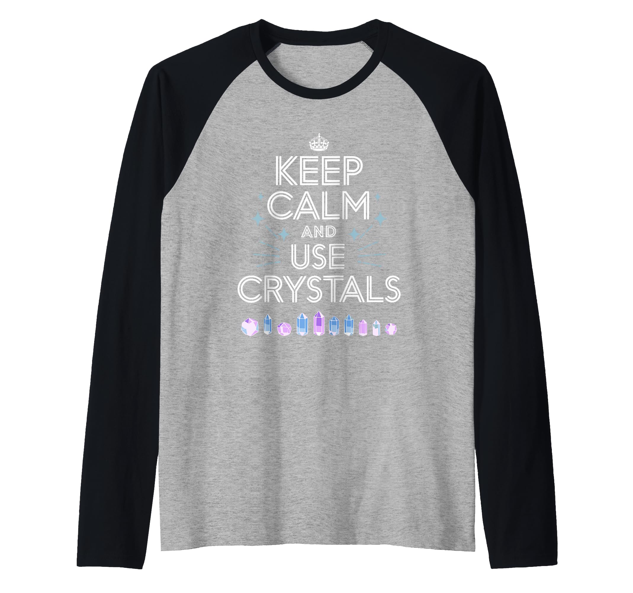 Healing Crystals Energy Stones Sweatshirt - Custom Art Print for Adults - T-Shirt, Sweatshirt, Hoodie