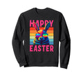 Happy Easter Bunny Sweatshirt - Trendy Graphic Men Women - T-Shirt, Sweatshirt, Hoodie