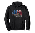 Motorcycle Usa Motorcycle Hoodie - Aesthetic Graphic Men Women - T-Shirt, Sweatshirt, Hoodie