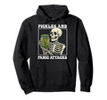 Pickles And Panic Attacks Hoodie - Trendy Graphic for Adults - T-Shirt, Sweatshirt, Hoodie