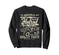 Hotrod Distressed Sweatshirt - Unique Graphic Men Women - T-Shirt, Sweatshirt, Hoodie