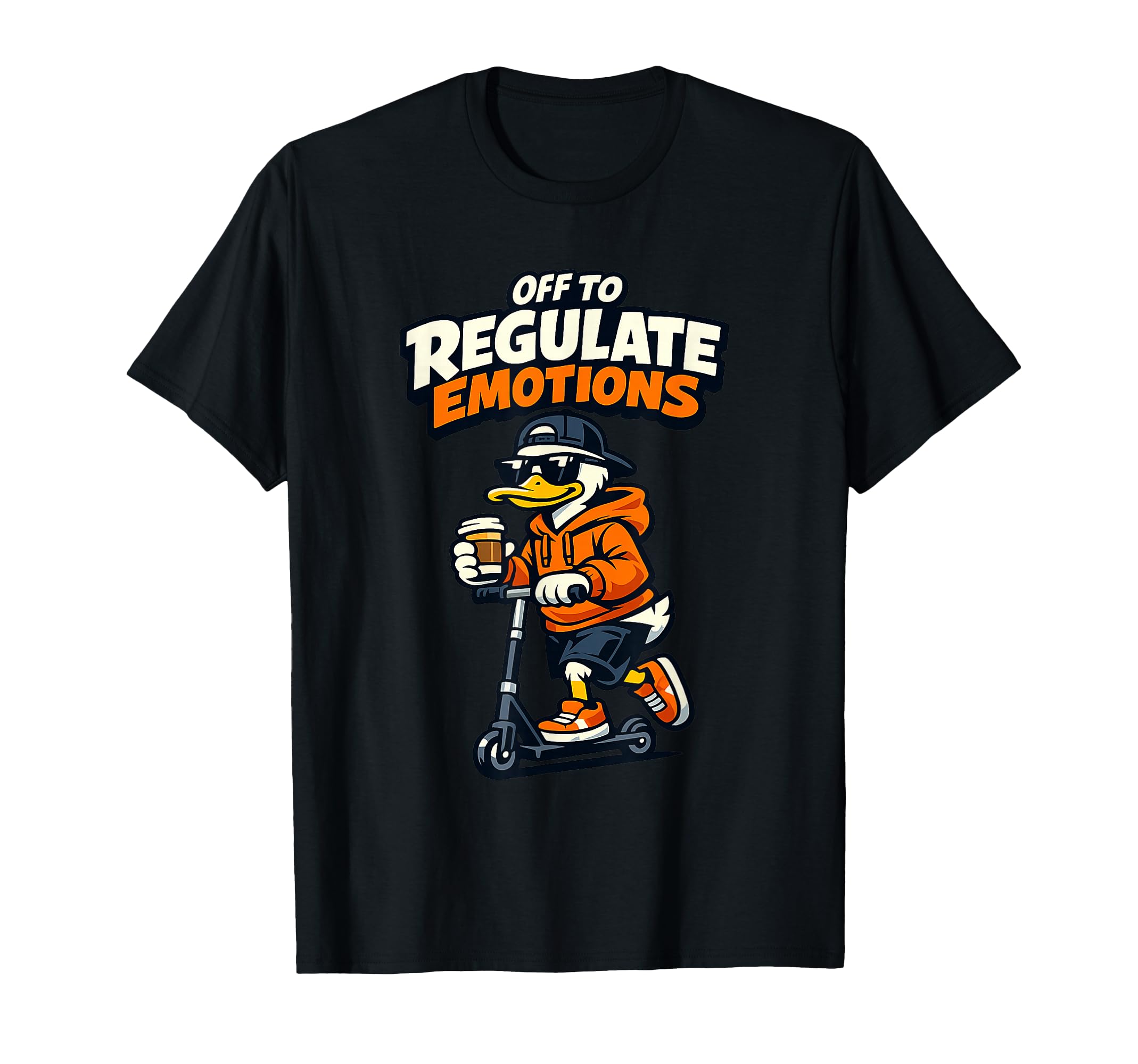 Off To Regulate Emotions Funny T-Shirt - Casual Everyday Wear for Adults - T-Shirt, Sweatshirt, Hoodie