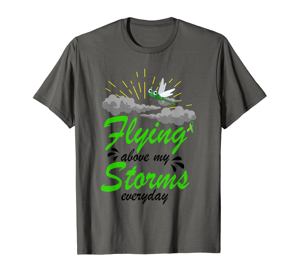 Flying Above My Storms Everyday Green T-Shirt - Trendy Graphic Men Women - T-Shirt, Sweatshirt, Hoodie