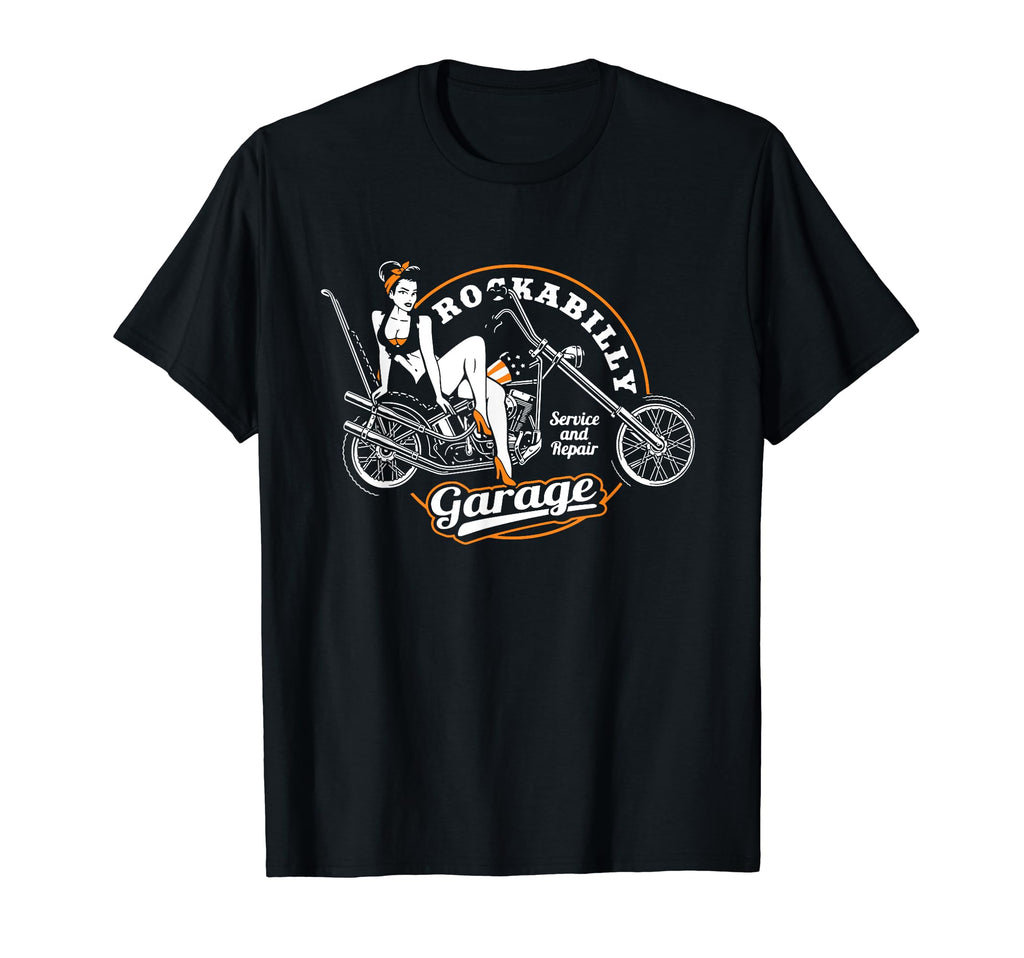 Motorcycle Chopper T-Shirt - Minimalist Print for Adults - T-Shirt, Sweatshirt, Hoodie