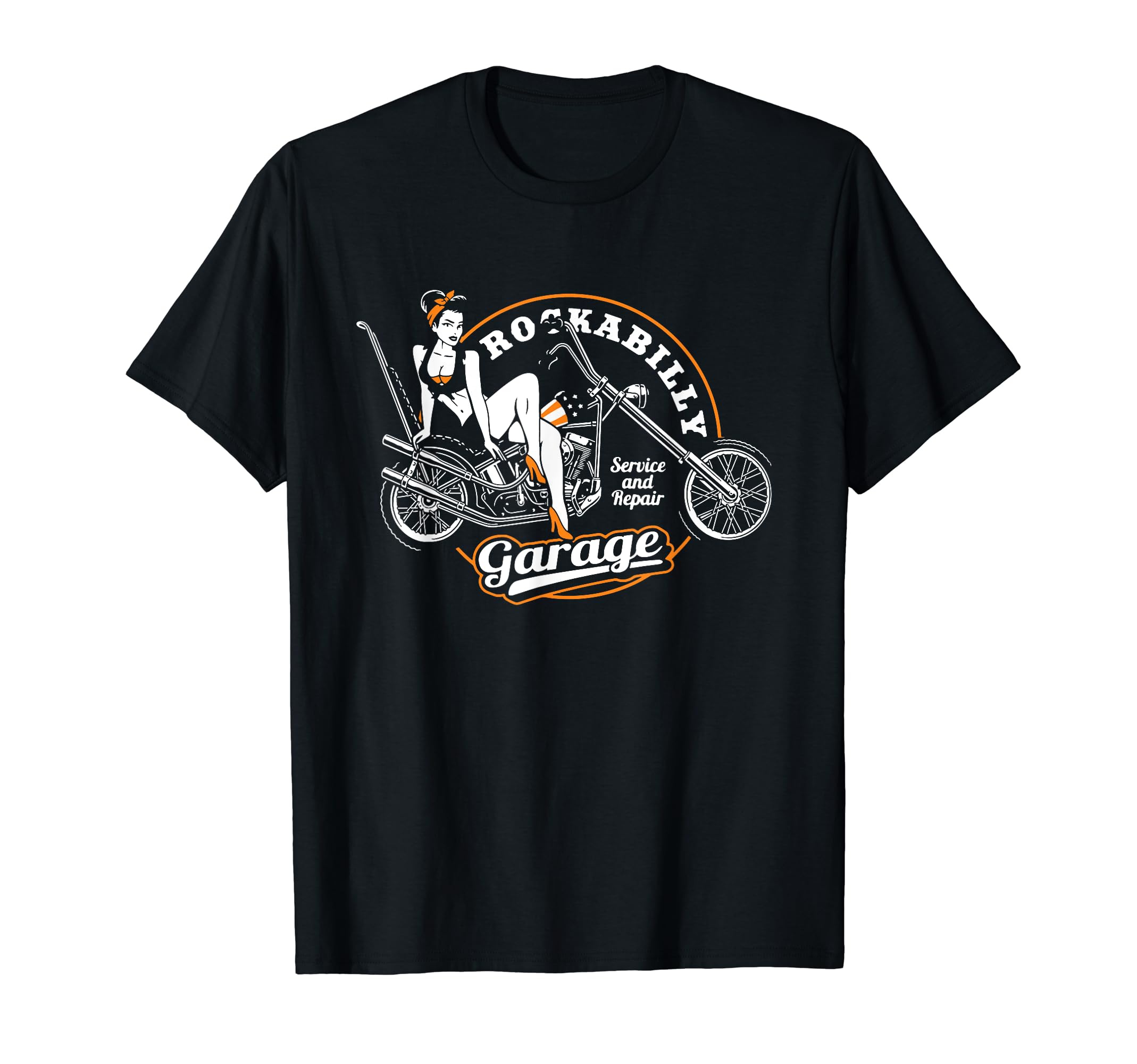 Motorcycle Chopper T-Shirt - Minimalist Print for Adults - T-Shirt, Sweatshirt, Hoodie